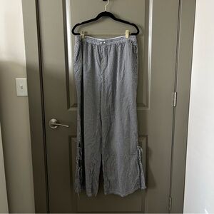 aerie | Black & White Gingham PJ Trouser
